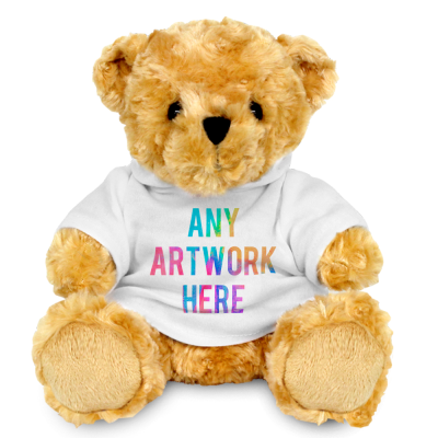 Picture of 19CM VICTORIA BEAR with Printed White Hoody